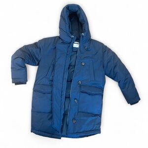 Target target brand Universal thread snow jacket puffer ski blue women’s medium